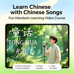 Learn Chinese with Songs Pinyin, Music Videos & Chinese Teaching Materials for Foreigners ⭐