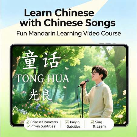 Learn Chinese with Songs Pinyin, Music Videos & Chinese Teaching Materials for Foreigners ⭐