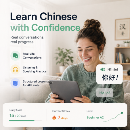 HSK Chinese for Foreigners Real-Life Dialogue Videos with Subtitles, Sentences, Vocabulary & Pinyin